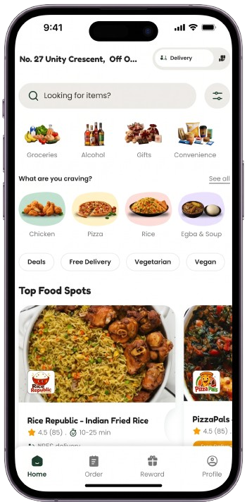 Go-Eat App Preview